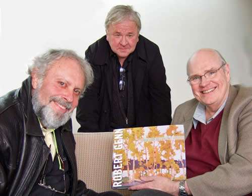 Robert Genn (left), Kerry Waghorn (centre) and Gary Bannerman